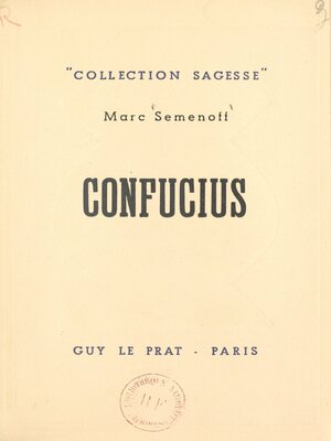 cover image of Confucius